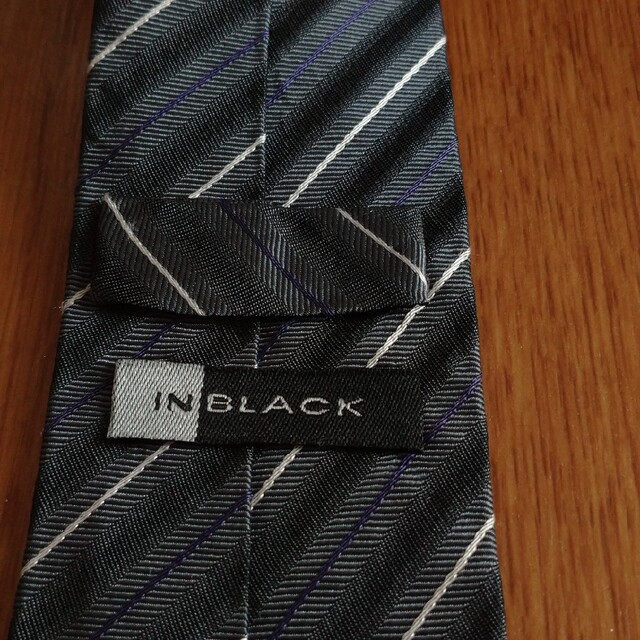 ＩＮ BLACK ネクタイ メンズのファッション小物(ネクタイ)の商品写真
