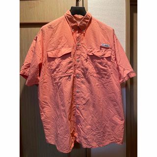 コロンビア(Columbia)のコロンビア Columbia PFG フィッシング　シャツ　サーモンピンク(シャツ)