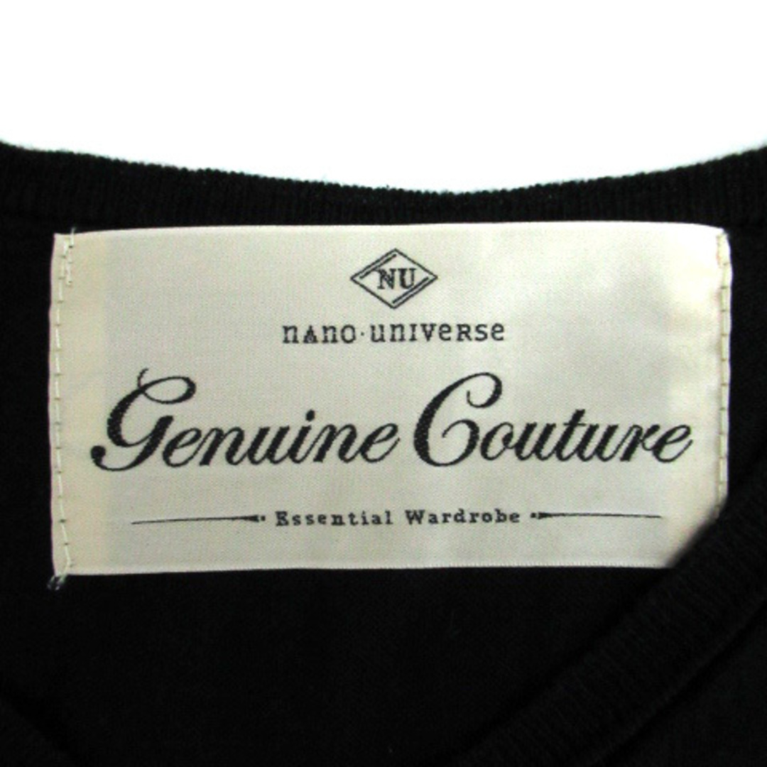 nano・universe(ナノユニバース)のナノユニバース Genuine Couture ニットカットソー シルク混 36 レディースのトップス(ニット/セーター)の商品写真