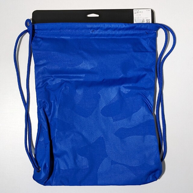 NIKE(ナイキ)の新品未使用 Nike キッズ ヤングジムサック ナイキ ナップサック ブルー迷彩 メンズのバッグ(バッグパック/リュック)の商品写真