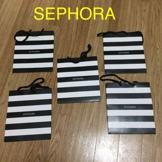 セフォラ(Sephora)のセフォラ SEPHORA ショップ袋 5点セット(ショップ袋)