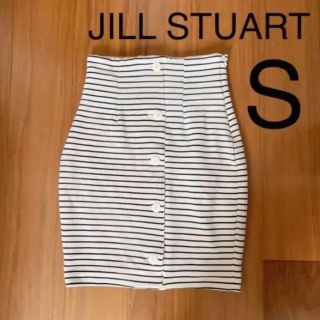 ジルバイジルスチュアート(JILL by JILLSTUART)のジルバイジルスチュアート　ジルスチュアート　タイトスカート　ボーダースカート(ひざ丈スカート)