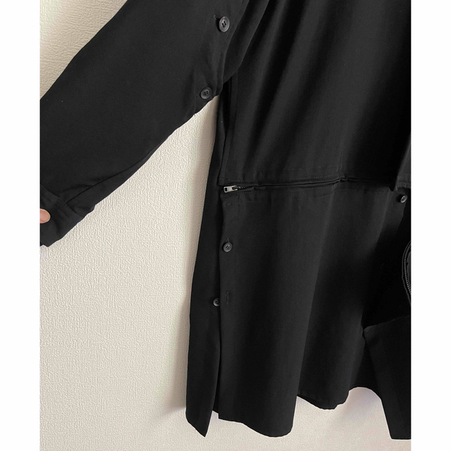 【定価12万 美品】19-20SS ヨウジオム デザインギャバシャツyohji