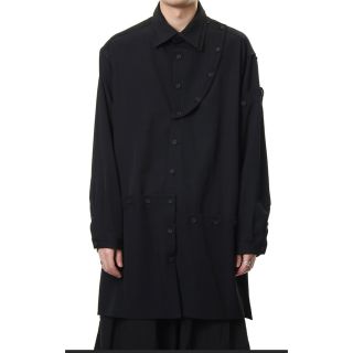 【定価12万 美品】19-20SS ヨウジオム デザインギャバシャツyohji