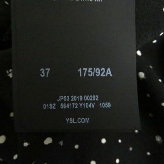 Saint Laurent - 極美品□2019年製 SAINT LAURENT PARIS/サンローラン