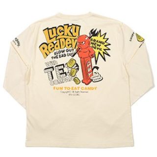 テッドマン(TEDMAN)のテッドマン/ロンT/ホワイト/TDLS-354/エフ商会/カミナリモータース(Tシャツ/カットソー(七分/長袖))