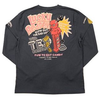 テッドマン(TEDMAN)のテッドマン/ロンT/ネイビー/TDLS-354/エフ商会/カミナリモータース(Tシャツ/カットソー(七分/長袖))