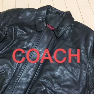 COACH - 【美品】定価21万円COACH type G1フライトジャケット ブラック