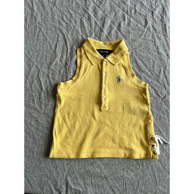 Ralph Lauren(ラルフローレン)のラルフローレン　タンクトップポロシャツ キッズ/ベビー/マタニティのキッズ服女の子用(90cm~)(Tシャツ/カットソー)の商品写真