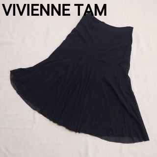 ヴィヴィアンタム(VIVIENNE TAM)の○アイテムVIVIENNE TAMヴィヴィアンタムシフォンフレアスカート(ひざ丈スカート)