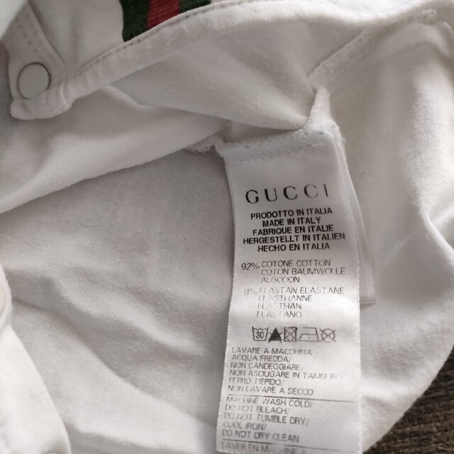 Gucci(グッチ)のBabygucci キッズ/ベビー/マタニティのベビー服(~85cm)(ロンパース)の商品写真