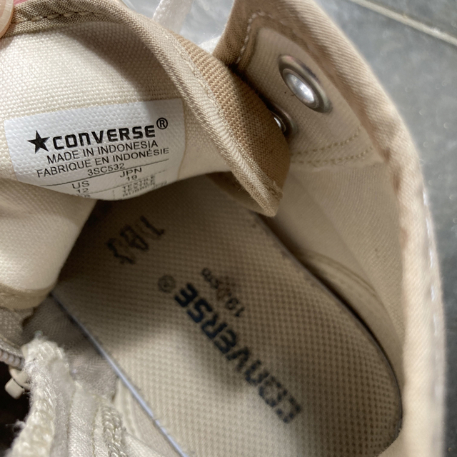 CONVERSE(コンバース)の値下【中古品】　キッズ　コンバース　ハイカット キッズ/ベビー/マタニティのベビー靴/シューズ(~14cm)(スニーカー)の商品写真