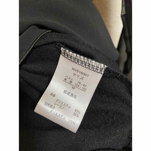 トップス  黒 レディースのトップス(Tシャツ(長袖/七分))の商品写真