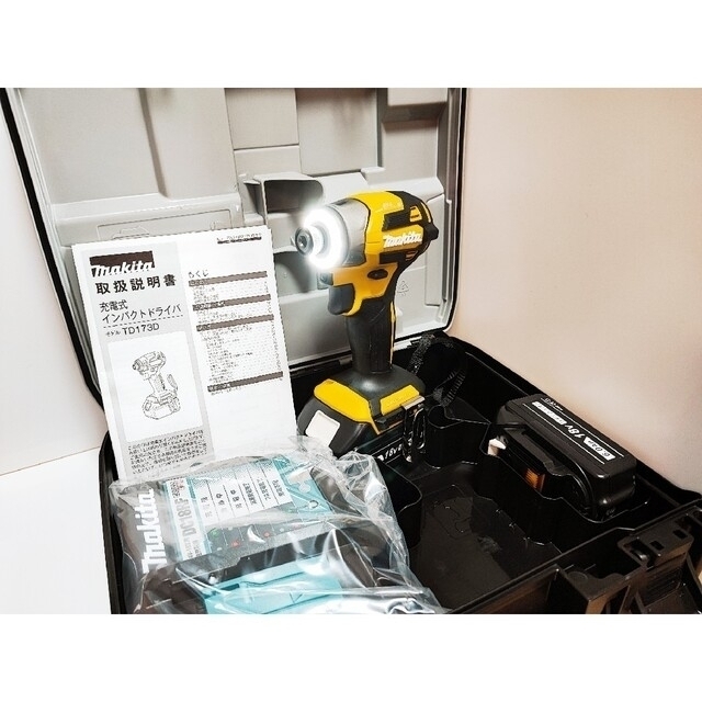 Makita マキタ 18V インパクトドライバー TD173 Y イエロー