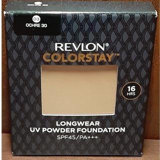 レブロン(REVLON)のレブロン カラーステイ  UV パウダー ファンデーション  オークル　30(ファンデーション)