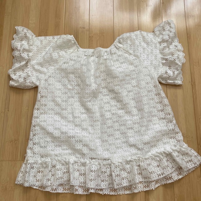 ZARA(ザラ)のZARA レース　トップス キッズ/ベビー/マタニティのキッズ服女の子用(90cm~)(その他)の商品写真