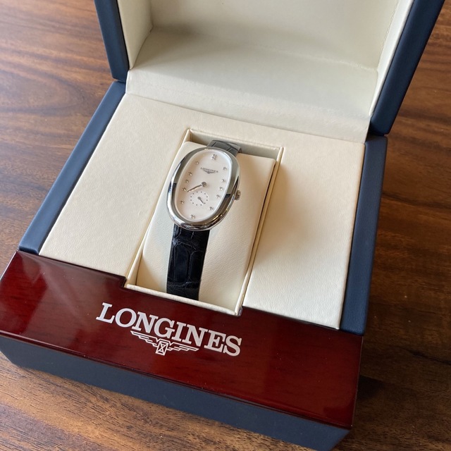 値下げ】LONGINES ロンジン サンフォネット マザーオブパール 芸能人