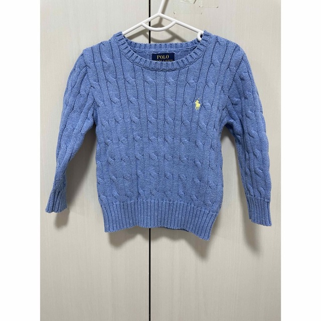 POLO RALPH LAUREN(ポロラルフローレン)のポロラルフローレン  ニット　3Tサイズ キッズ/ベビー/マタニティのキッズ服男の子用(90cm~)(ニット)の商品写真