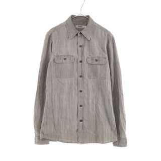 ユナイテッドアローズ(UNITED ARROWS)のUNITED ARROWS ユナイテッドアローズ District シャンブレーシャツ 長袖 グレー(シャツ)