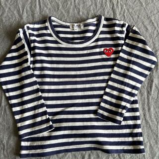 コムデギャルソン(COMME des GARCONS)のコムデギャルソン　長袖ボーダーカットソー(Tシャツ/カットソー)