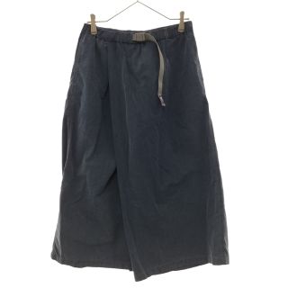 ザノースフェイス(THE NORTH FACE)のTHE NORTH FACE PURPLE LABEL ノースフェイスパープルレーベル Indigo Mountain Wrap Culotte インディゴマウンテンラップワイドキュロットパンツ ネイビー レディース NTW5103N(カジュアルパンツ)