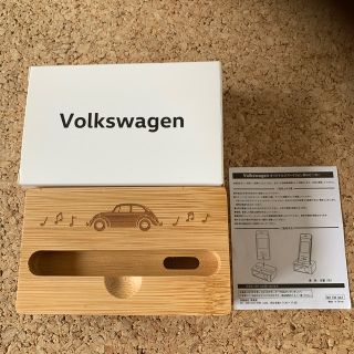 フォルクスワーゲン(Volkswagen)のフォルクスワーゲン　ノベルティ　スマホスピーカー(ノベルティグッズ)