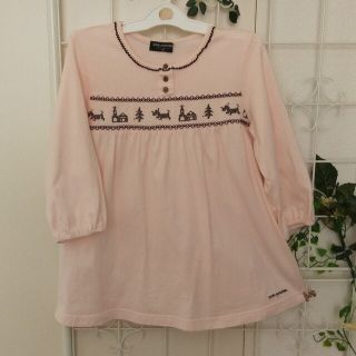 ポンポネット(pom ponette)のポンポネットの七分袖チュニック140(Tシャツ/カットソー)