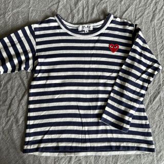 コムデギャルソン(COMME des GARCONS)のコムデギャルソン　長袖ボーダーカットソー(Tシャツ/カットソー)