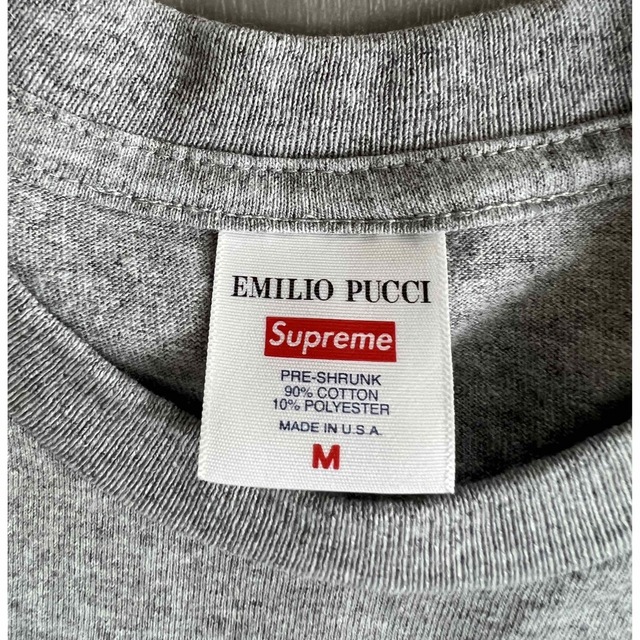 Supreme(シュプリーム)のSupreme Emilio Pucci Box Logo Tee  メンズのトップス(Tシャツ/カットソー(半袖/袖なし))の商品写真