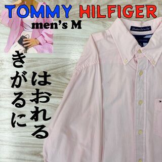 トミー(TOMMY)の《SALE》【TOMMY HILFIGER】  シャツ ピンク M(Tシャツ/カットソー(半袖/袖なし))