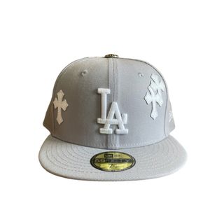 NEWERA 59fifty ch custom LA dodgars grey