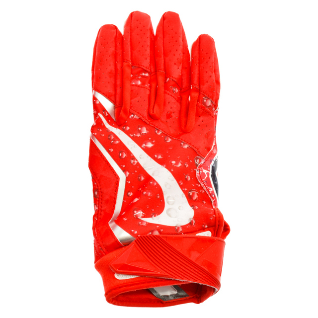 SUPREME シュプリーム 18AW×NIKE Vapor Jet Football Glove ナイキ ベイパー ジェット 4.0 フットボール グローブ レッド