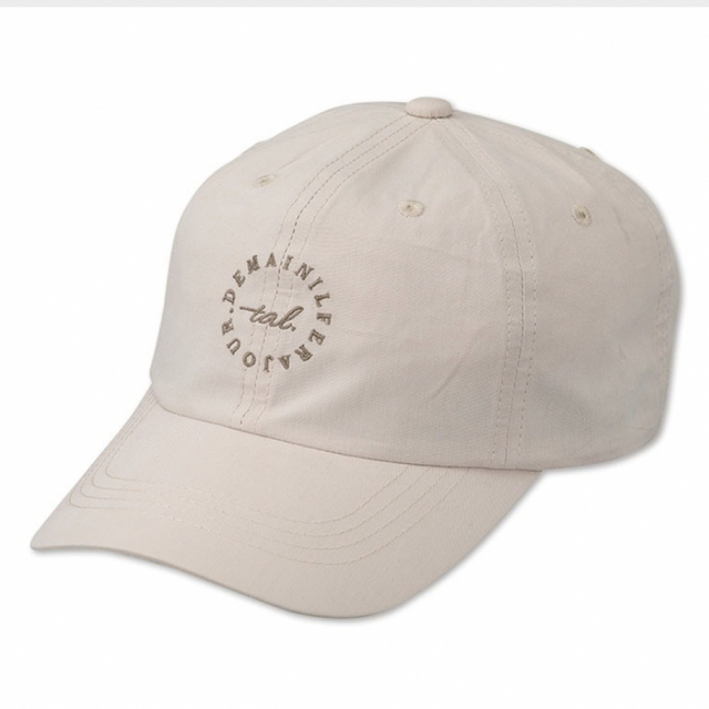 しまむら(シマムラ)の中白　yumiタイプライタCAP  レディースの帽子(キャップ)の商品写真