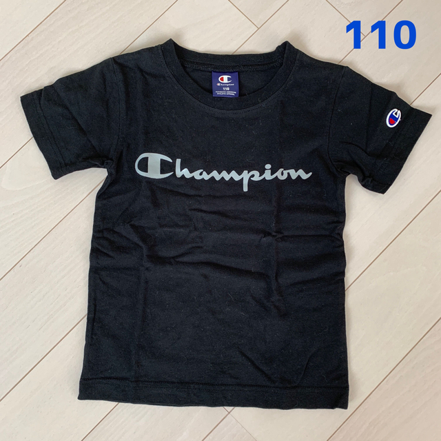 Champion(チャンピオン)のchampion チャンピオン　半袖Tシャツ　110 キッズ/ベビー/マタニティのキッズ服男の子用(90cm~)(Tシャツ/カットソー)の商品写真