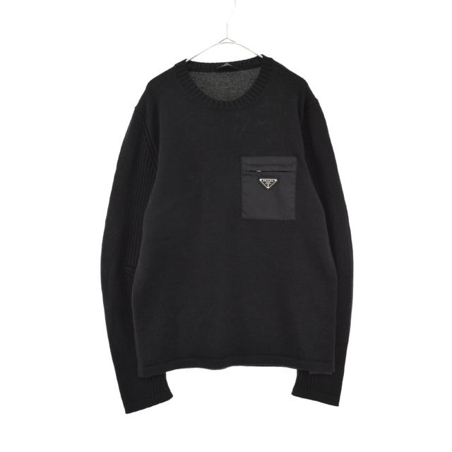 選べる配送時期 PRADA プラダ 20AW 三角ロゴ トライアングルプレート