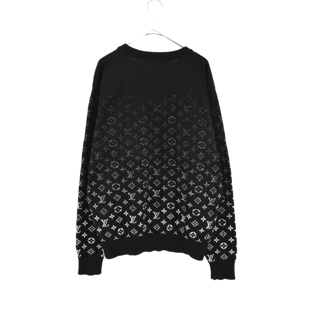 LOUIS VUITTON ルイヴィトン 22SS GRADATION MONOGRAM KNIT CREW