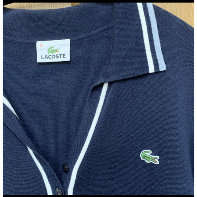 LACOSTE(ラコステ)のラコステニットポロシャツ レディースのトップス(ポロシャツ)の商品写真