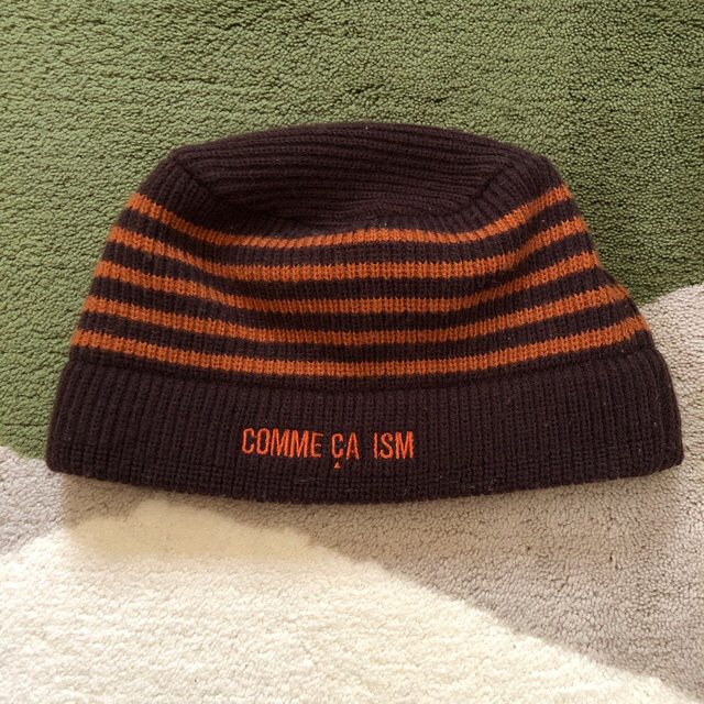 COMME CA ISM(コムサイズム)のベビーニット帽　コムサイズム  54〜57センチ キッズ/ベビー/マタニティのこども用ファッション小物(帽子)の商品写真