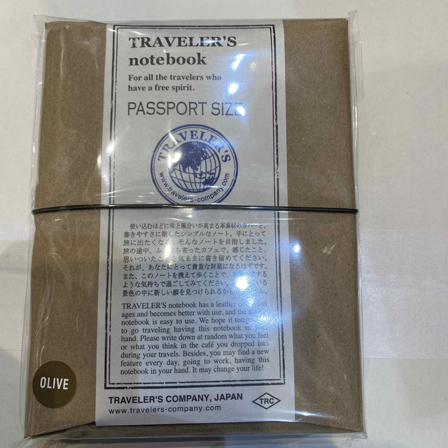 トラベラーズノート オリーブ パスポート 15343-006