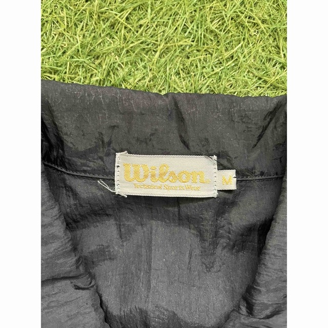 wilson(ウィルソン)のWILSON ウィルソン ナイロンジャケット バックプリント　サイズM  メンズのジャケット/アウター(ナイロンジャケット)の商品写真