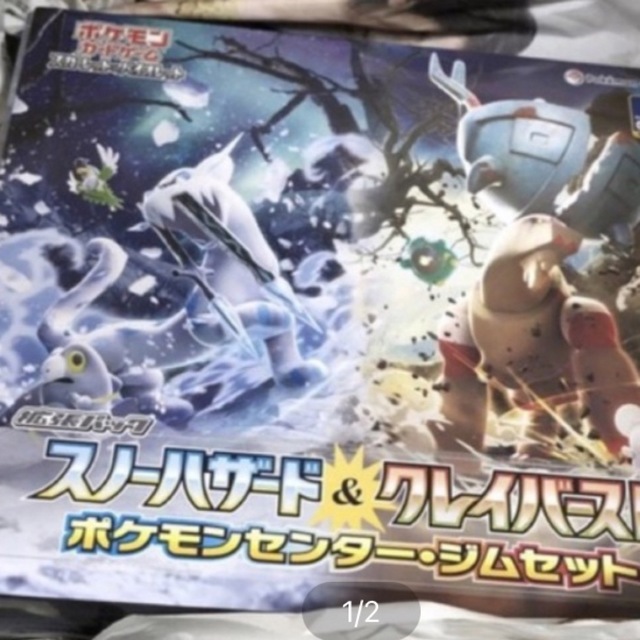 スノーハザード&クレイバースト ポケモンセンター ジムセット 正規品