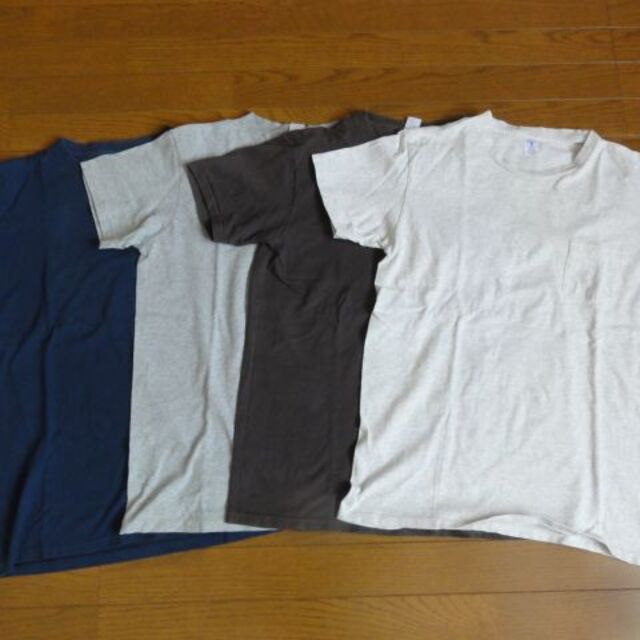 USA製　VELVA SHEEN ポケットTシャツ ４枚セット　Lサイズ