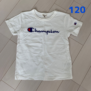 チャンピオン(Champion)のchampion チャンピオン　Tシャツ　120  白(Tシャツ/カットソー)