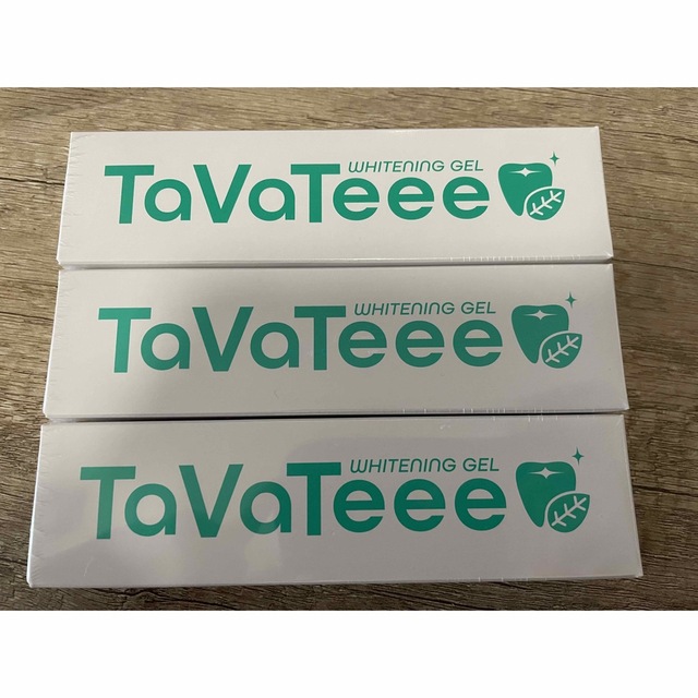 TaVaTeee タヴァティー　薬用 ホワイトニング 歯磨きジェル 3個セット