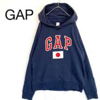 ギャップ(GAP)のGAP パーカー　フーディー　フード付き　日本国旗(パーカー)