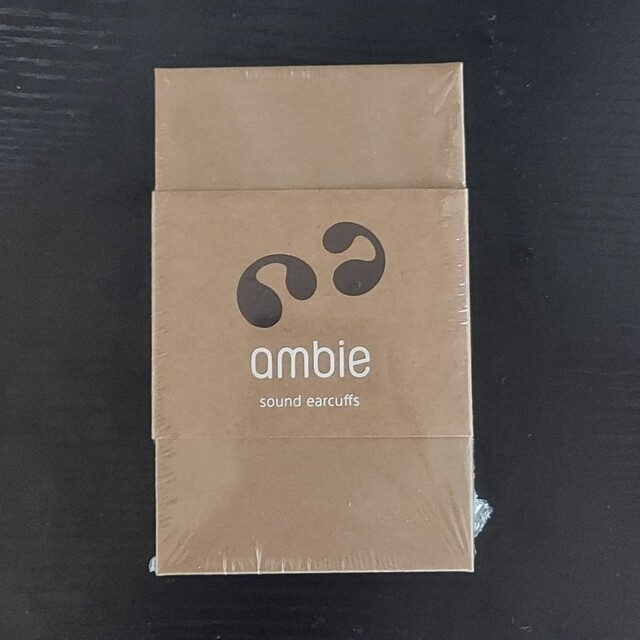 ambie ワイヤレスイヤホン AM-TW01 BLACK　新品未開封