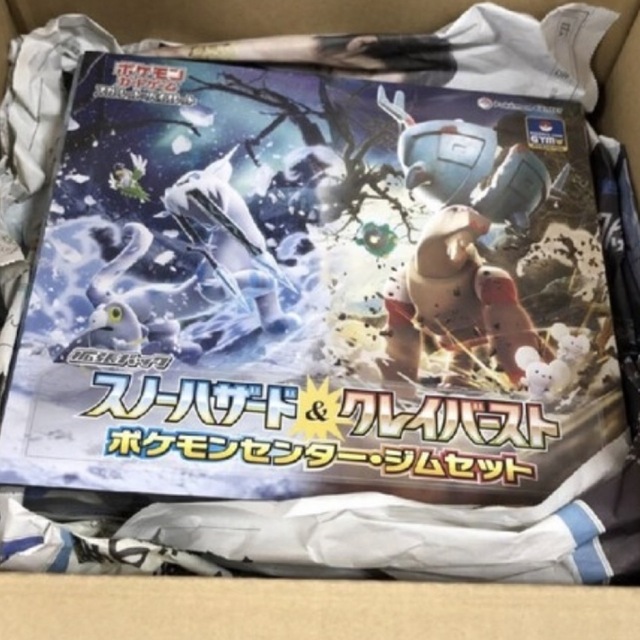 早い者勝ち!】ポケモンセンタージムセット スノーハザード&クレイ