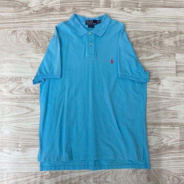 Ralph Lauren(ラルフローレン)の【 Ralph Lauren 】 ポロシャツ 青 XL メンズのトップス(ポロシャツ)の商品写真