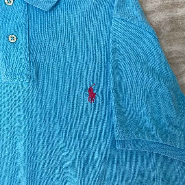 Ralph Lauren(ラルフローレン)の【 Ralph Lauren 】 ポロシャツ 青 XL メンズのトップス(ポロシャツ)の商品写真
