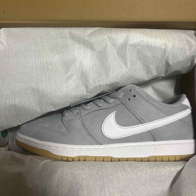 27cm nike sb dunk low grey gum